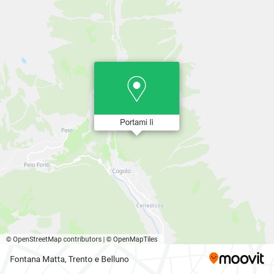 Mappa Fontana Matta