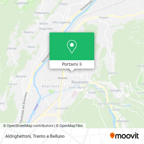 Mappa Aldrighettoni