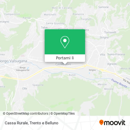 Mappa Cassa Rurale