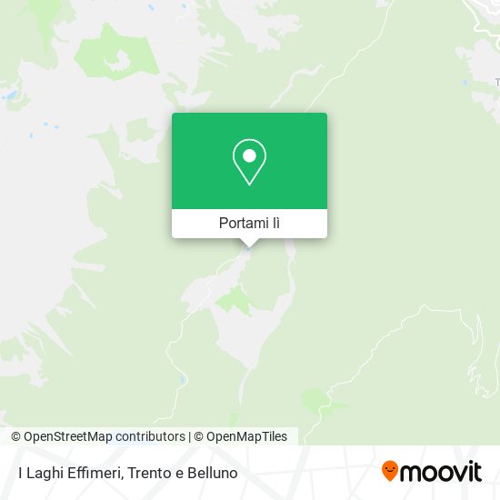 Mappa I Laghi Effimeri