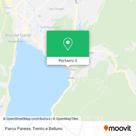 Mappa Parco Pavese