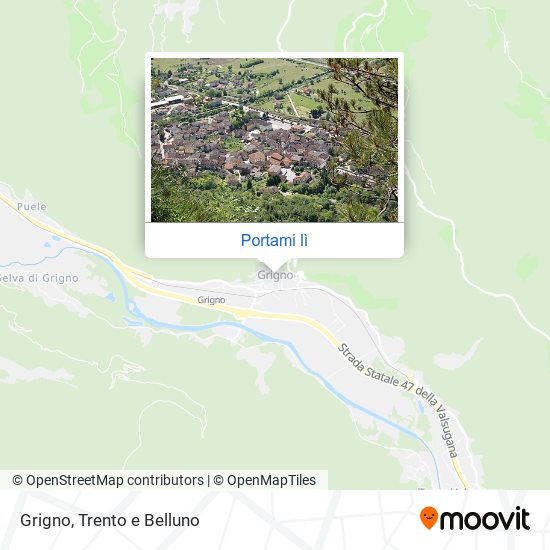 Mappa Grigno