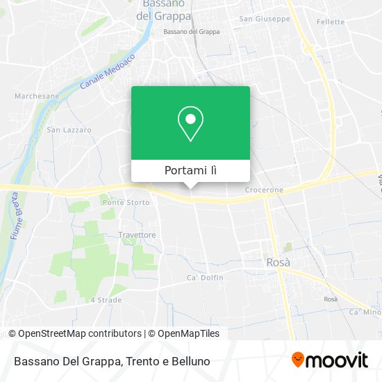 Mappa Bassano Del Grappa