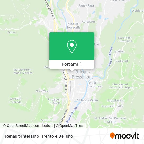 Mappa Renault-Interauto