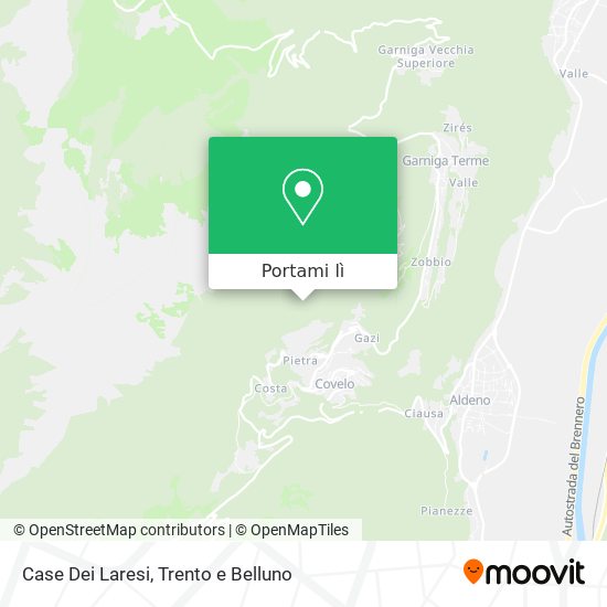 Mappa Case Dei Laresi