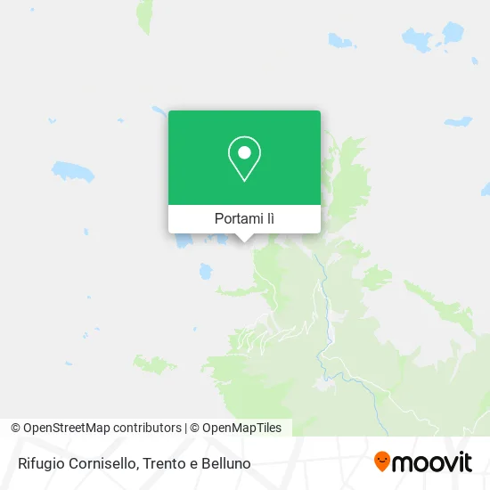 Mappa Rifugio Cornisello