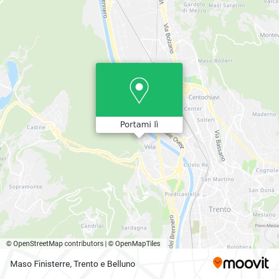 Mappa Maso Finisterre