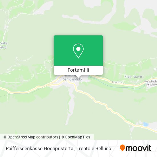 Mappa Raiffeissenkasse Hochpustertal