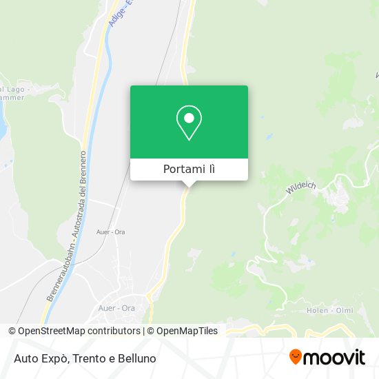 Mappa Auto Expò