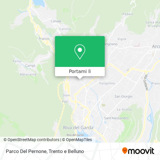 Mappa Parco Del Pernone