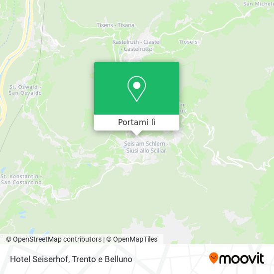 Mappa Hotel Seiserhof