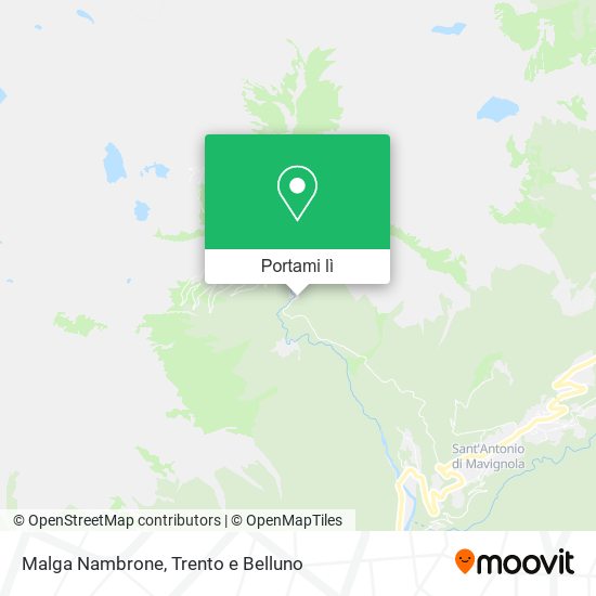 Mappa Malga Nambrone