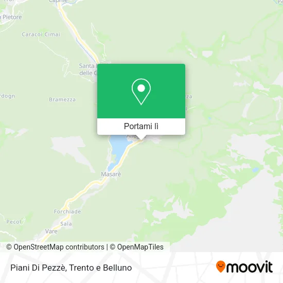 Mappa Piani Di Pezzè