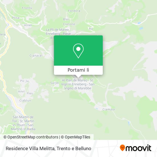 Mappa Residence Villa Melitta