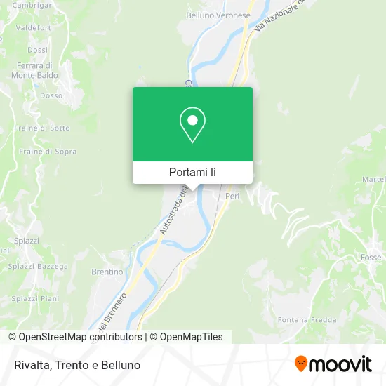 Mappa Rivalta
