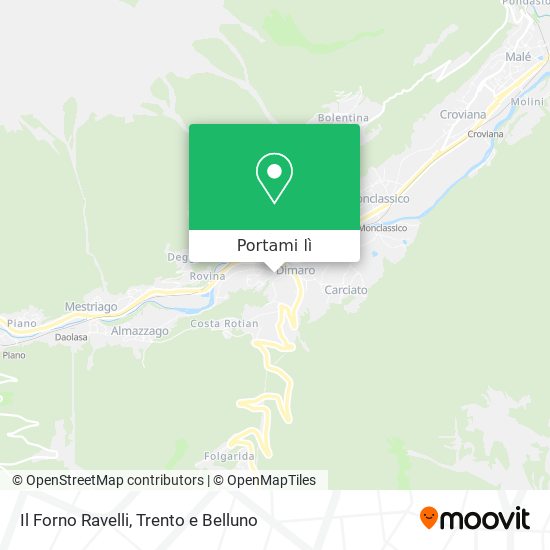 Mappa Il Forno Ravelli