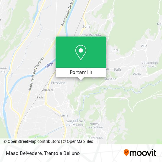 Mappa Maso Belvedere