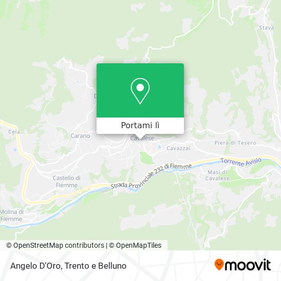 Mappa Angelo D'Oro