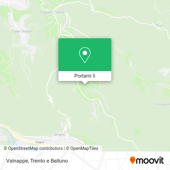 Mappa Valnappe