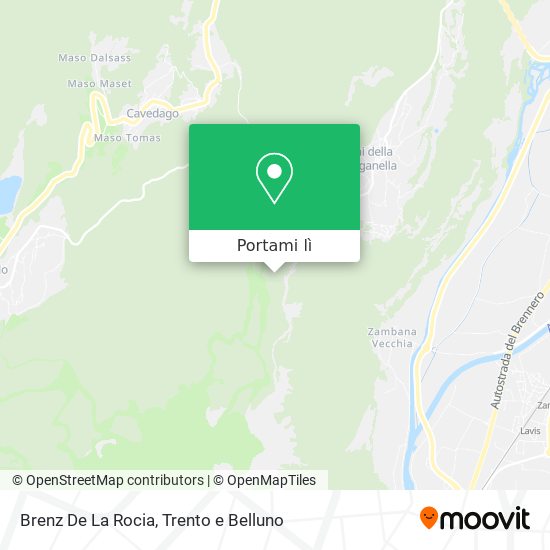 Mappa Brenz De La Rocia