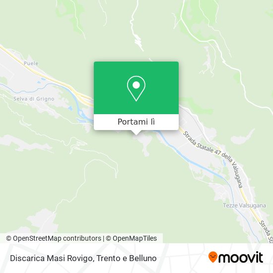 Mappa Discarica Masi Rovigo