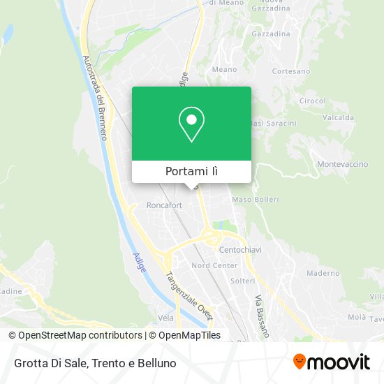 Mappa Grotta Di Sale