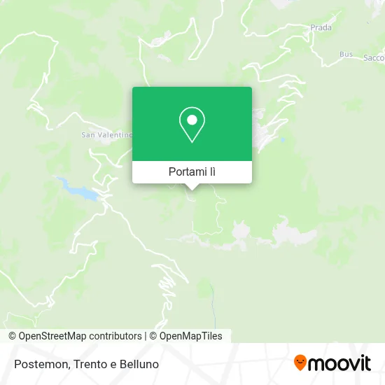 Mappa Postemon