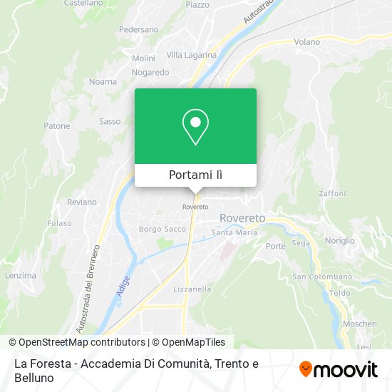 Mappa La Foresta - Accademia Di Comunità