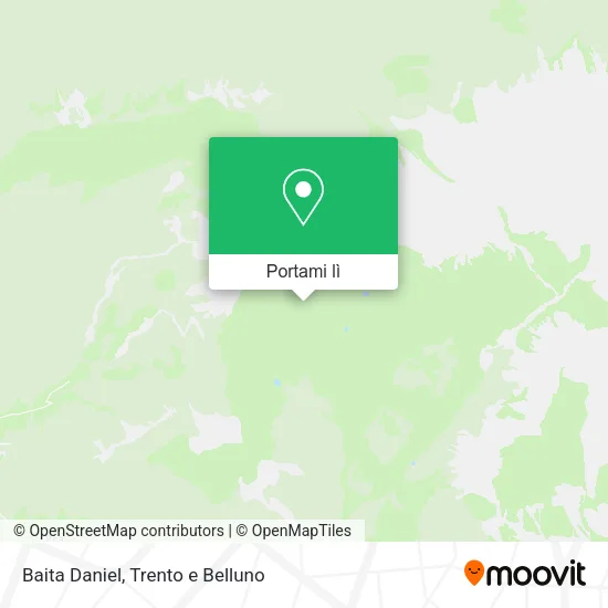 Mappa Baita Daniel