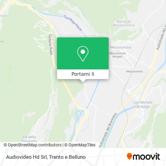 Mappa Audiovideo Hd Srl
