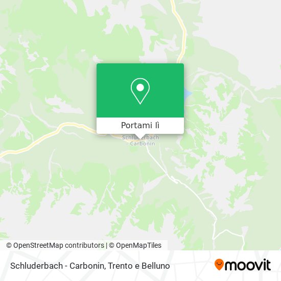 Mappa Schluderbach - Carbonin