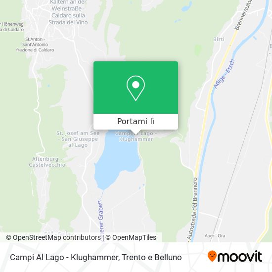 Mappa Campi Al Lago - Klughammer