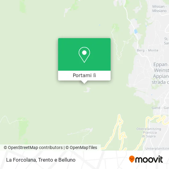 Mappa La Forcolana