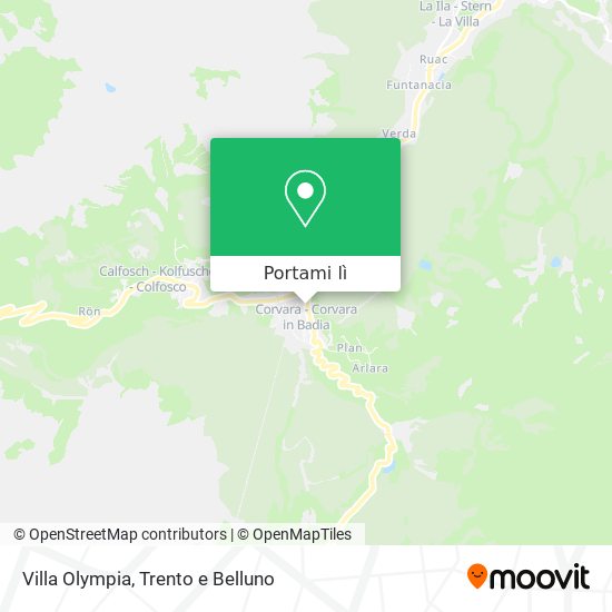 Mappa Villa Olympia
