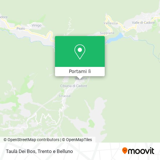 Mappa Taulà Dei Bos