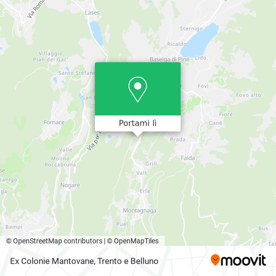 Mappa Ex Colonie Mantovane