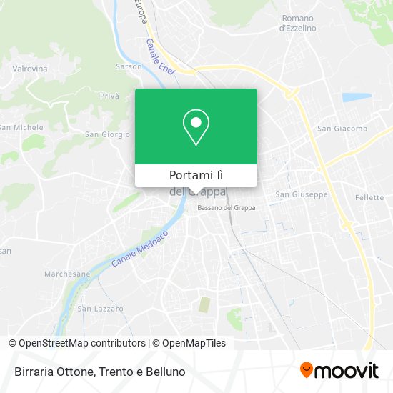 Mappa Birraria Ottone