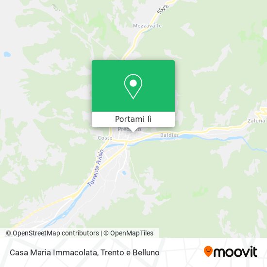 Mappa Casa Maria Immacolata