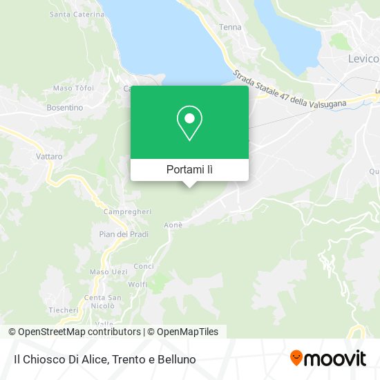 Mappa Il Chiosco Di Alice