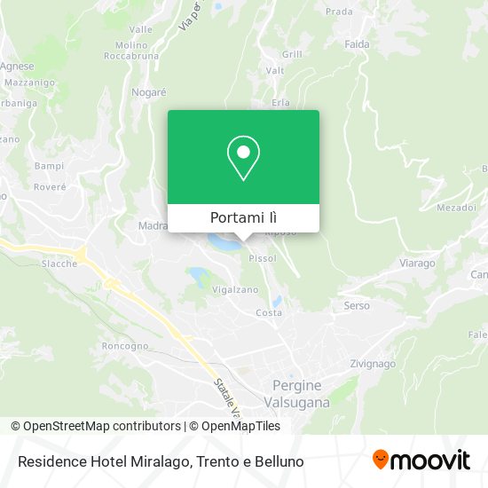Mappa Residence Hotel Miralago