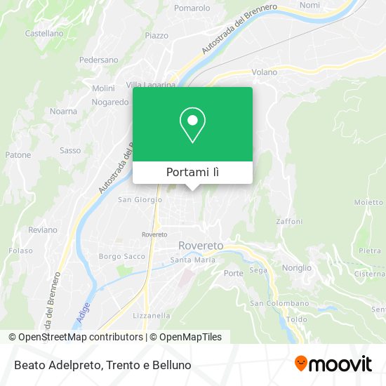 Mappa Beato Adelpreto