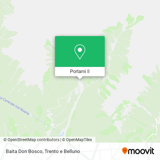 Mappa Baita Don Bosco