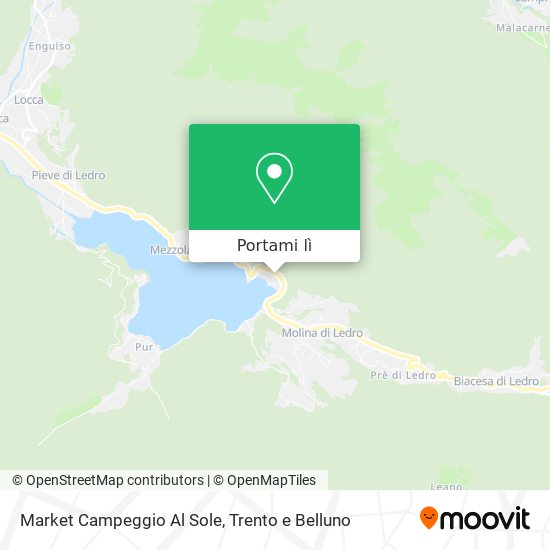 Mappa Market Campeggio Al Sole