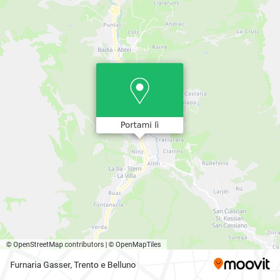 Mappa Furnaria Gasser