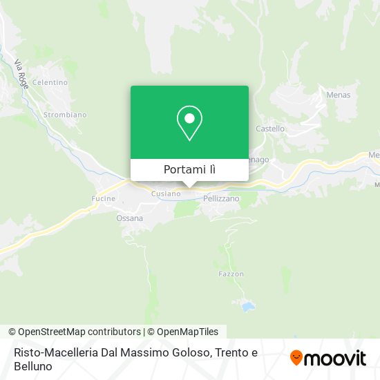 Mappa Risto-Macelleria Dal Massimo Goloso