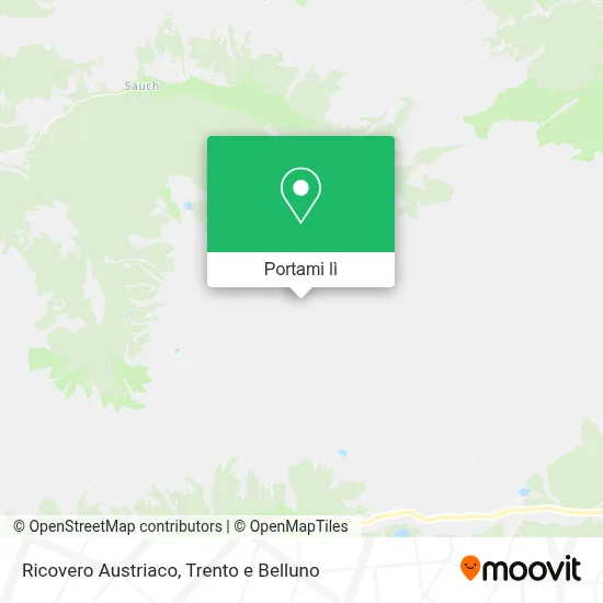 Mappa Ricovero Austriaco