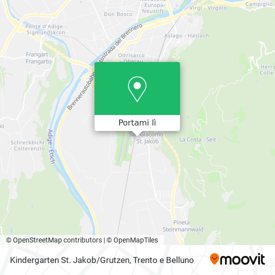Mappa Kindergarten St. Jakob/Grutzen