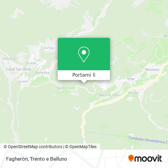 Mappa Fagheròn