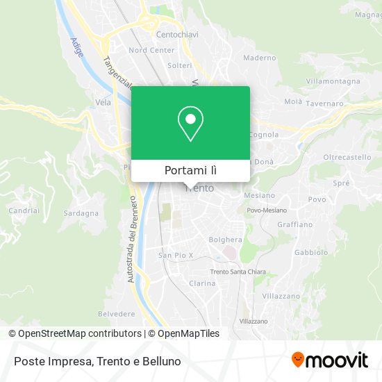 Mappa Poste Impresa