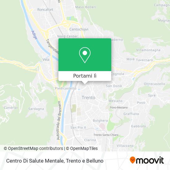 Mappa Centro Di Salute Mentale